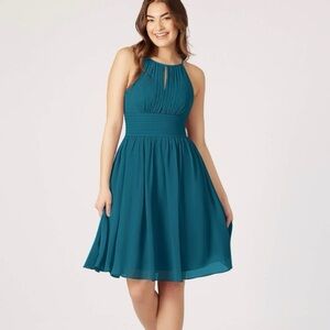 Azazie Formal Dress – Size 6 – Teal – 100% Polyester – RN#155143